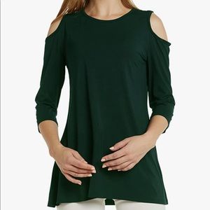 Womens Cold Shoulder Tunic Top 3XL